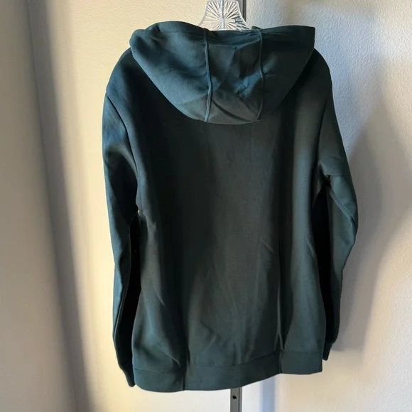 Adidas men’s dark green hoodie with pockets size medium NWT